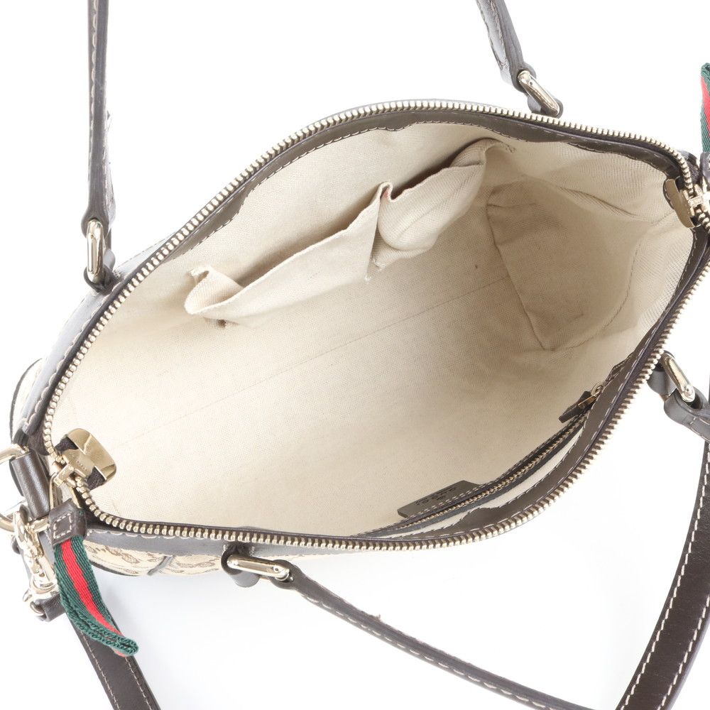 極美品 グッチ GG キャンバス メイフェア 269894 レザー 2WAY