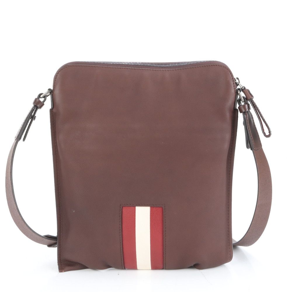 極美品 バリー トレインスポッティング レザー ショルダーバッグ 斜め