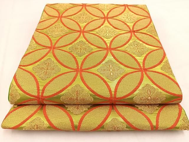 色紙 七宝 花菱 袋帯 着物七宝地紋 色紙模様 麻の葉 花菱 芝草紋 色紙 七宝 花菱 袋帯 着物七宝地紋 色紙模様 麻の葉 花菱 芝草紋