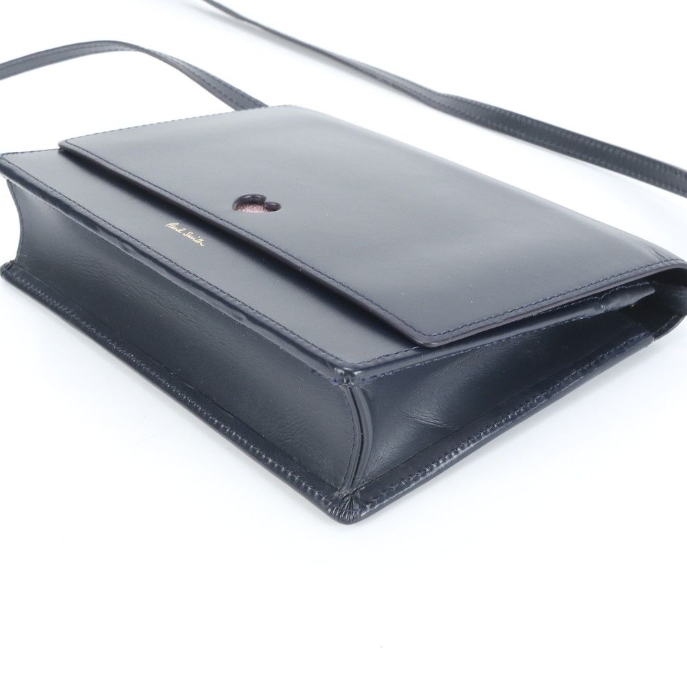 極美品 ポールスミス ハートカットアウト 斜め掛け ショルダー