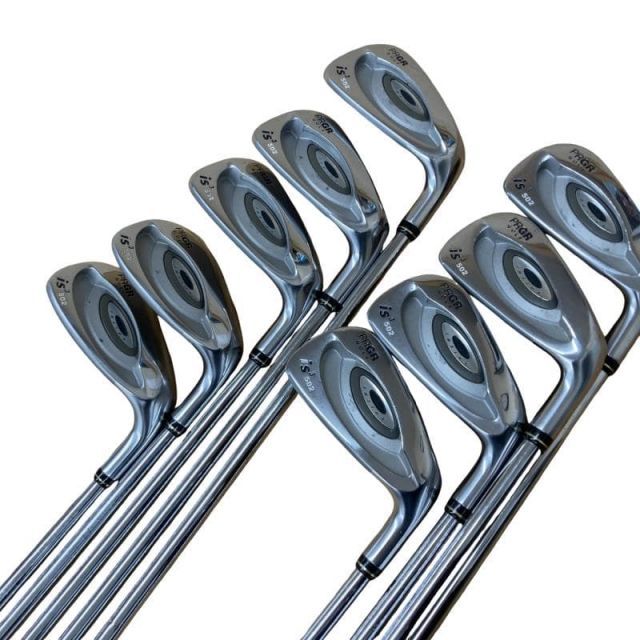 【未使用】プロギア is3 502 アイアン オリジナルカーボン 5本セット 未使用】プロギア is3 502 アイアン オリジナルカーボン 5本セット