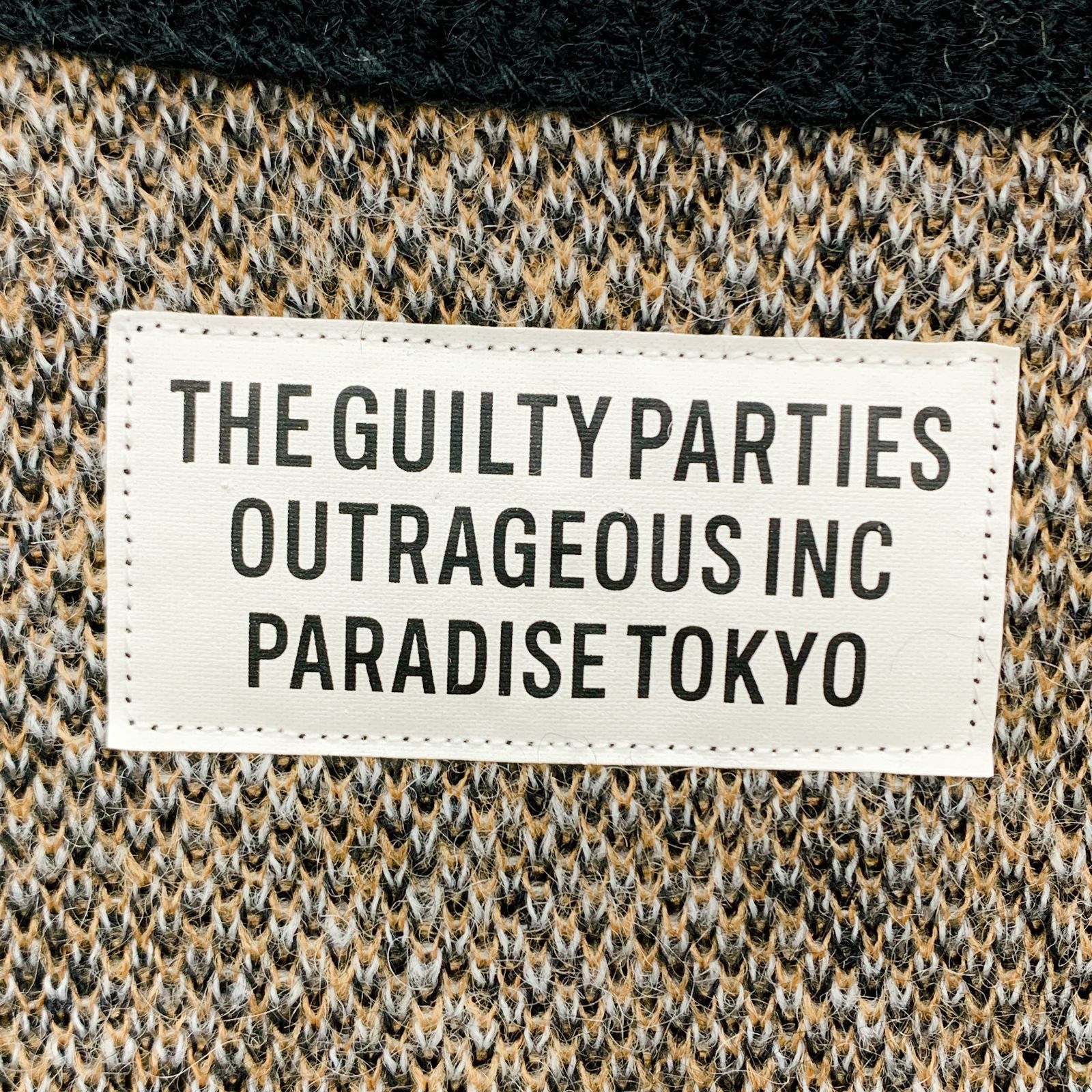 WACKO MARIA GUILTYPARTIES ワコマリア ギルティーパーティーズ ニット