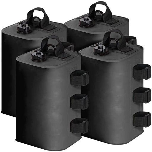 テント重り4個セットウェイトバッグおもりマルチウェイト10リットル