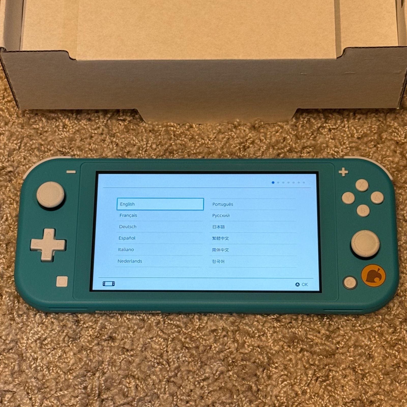 12-070 Switch LITE どうぶつの森セット まめきち&つぶきち 箱付き