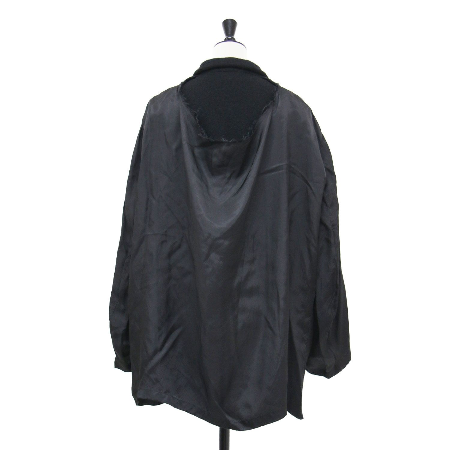 コムデギャルソンオム　インサイドアウト　テーラードジャケット　黒　サイズS コムデギャルソンオム インサイドアウト テーラードジャケット 黒