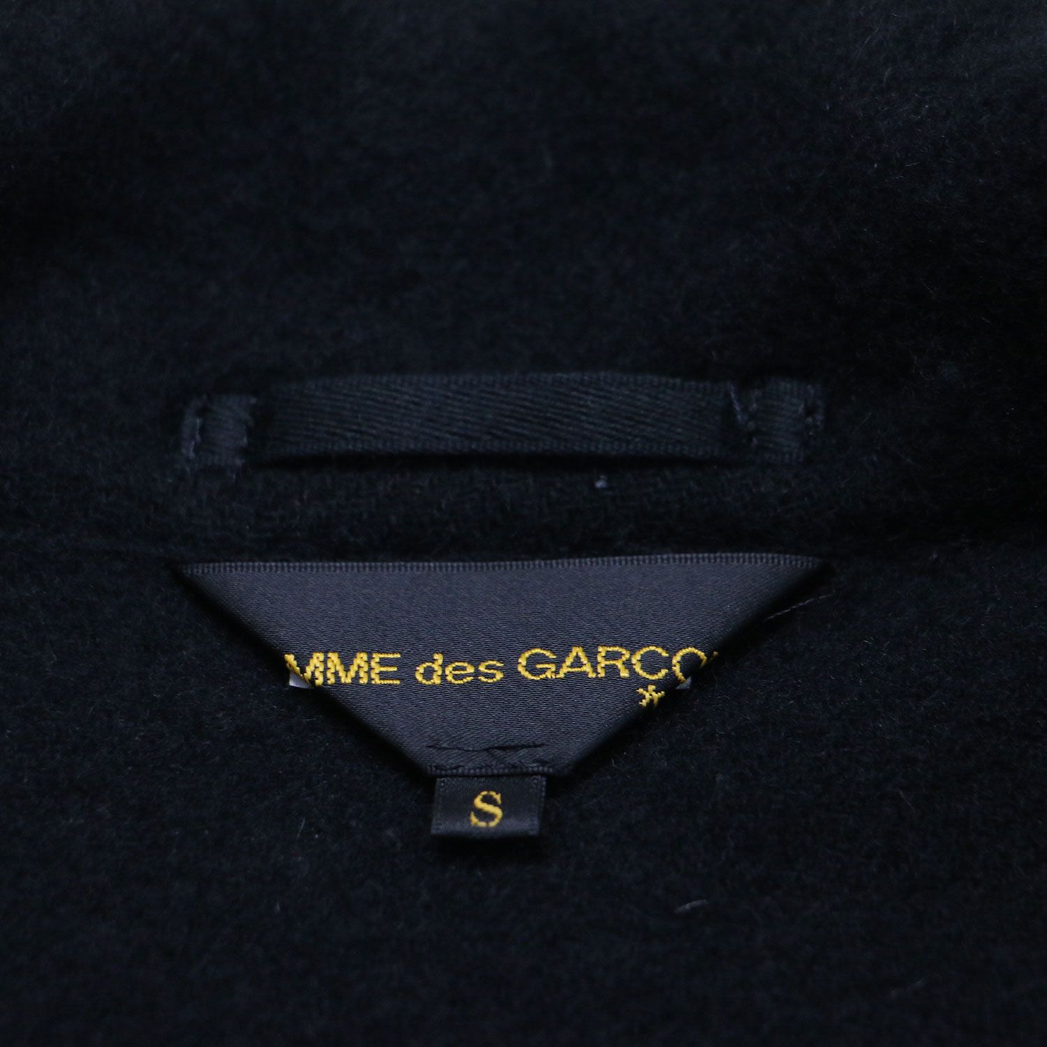 COMME des GARCONS コムデギャルソン ジャケット ブラック 黒 サイズ:S