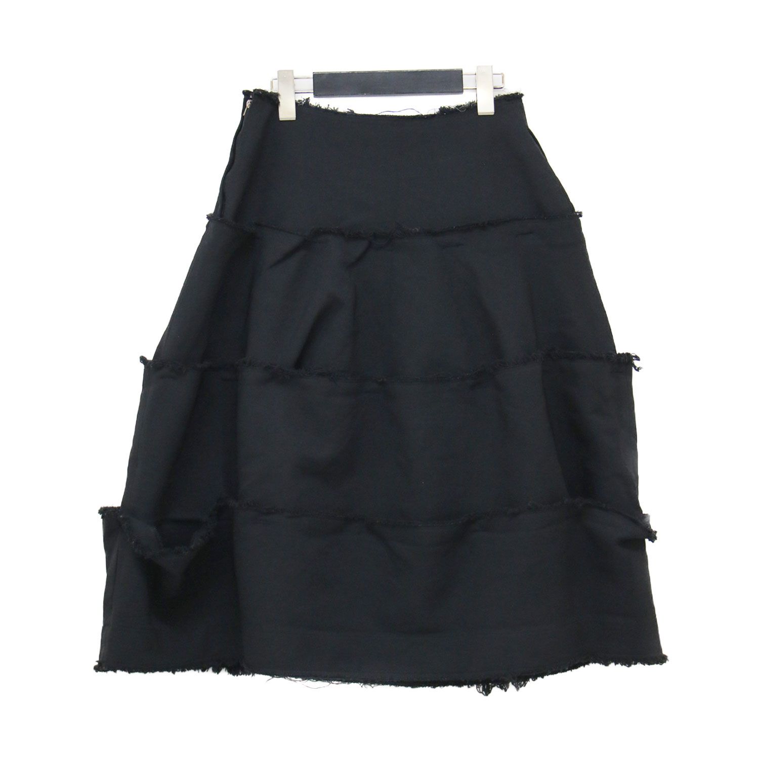 COMME des GARCONS コムデギャルソン スカート ブラック 黒 サイズ:XS
