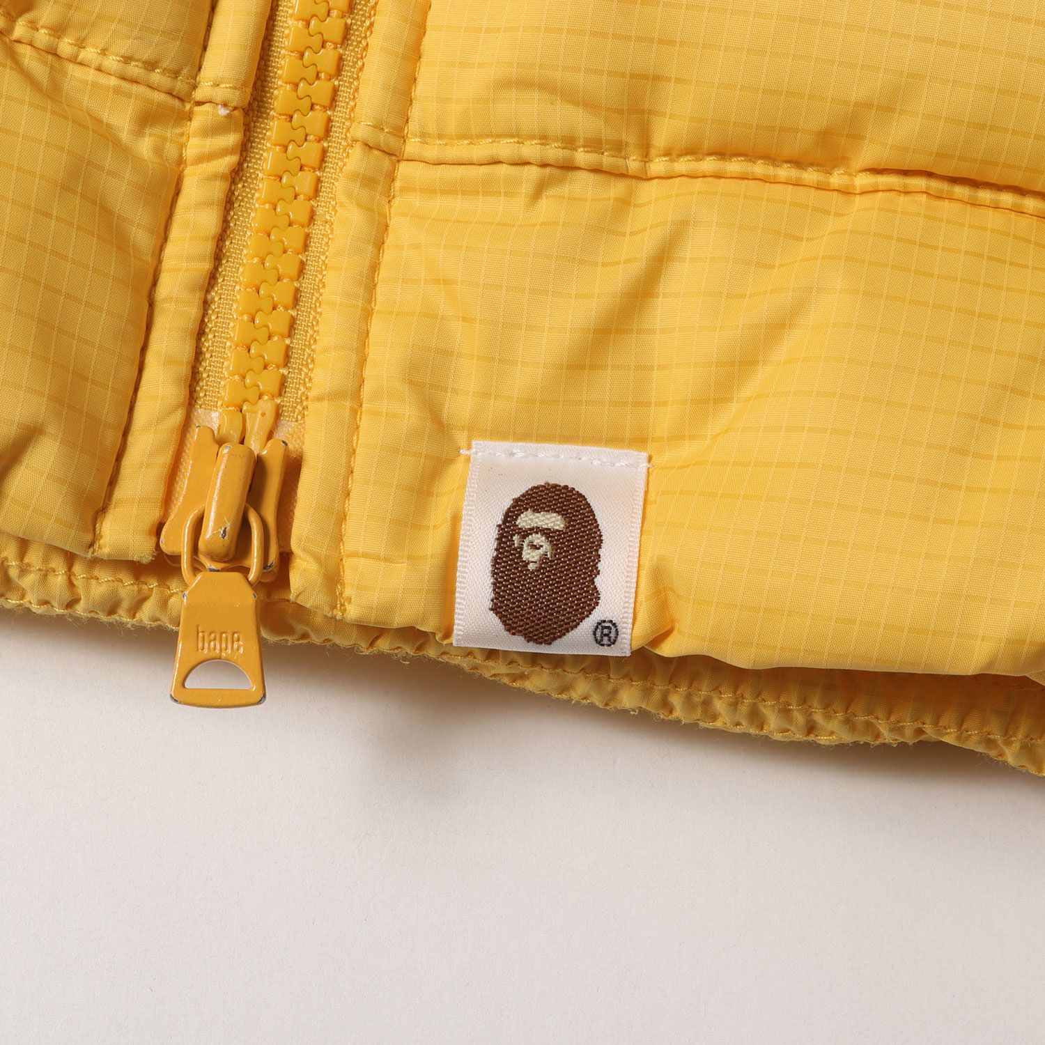 A BATHING APE ア ベイシング エイプ ジャケット イエロー サイズ:S 