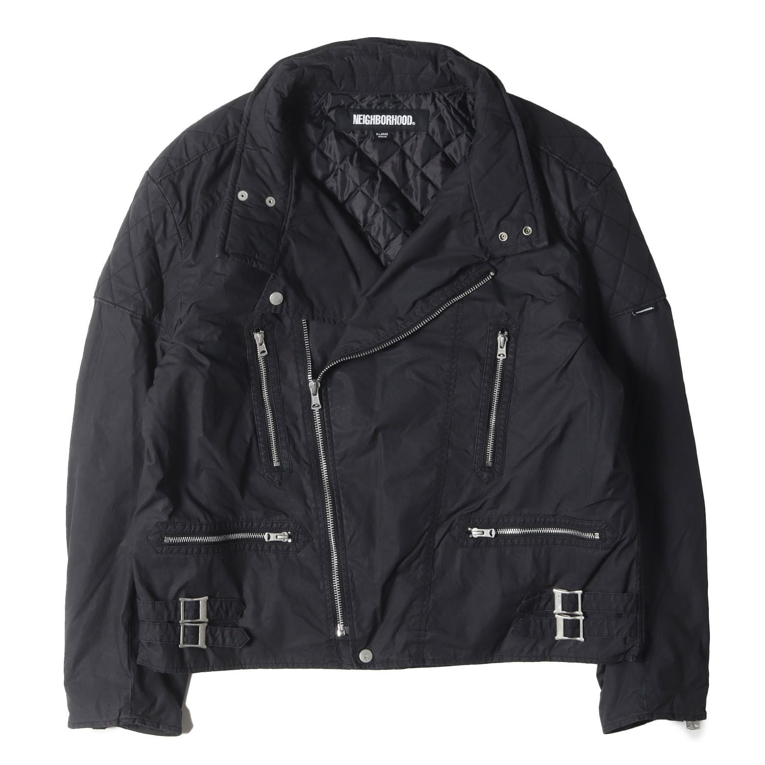 美品】NEIGHBORHOOD ネイバーフッド ジャケット ブラック 黒 サイズ:XL