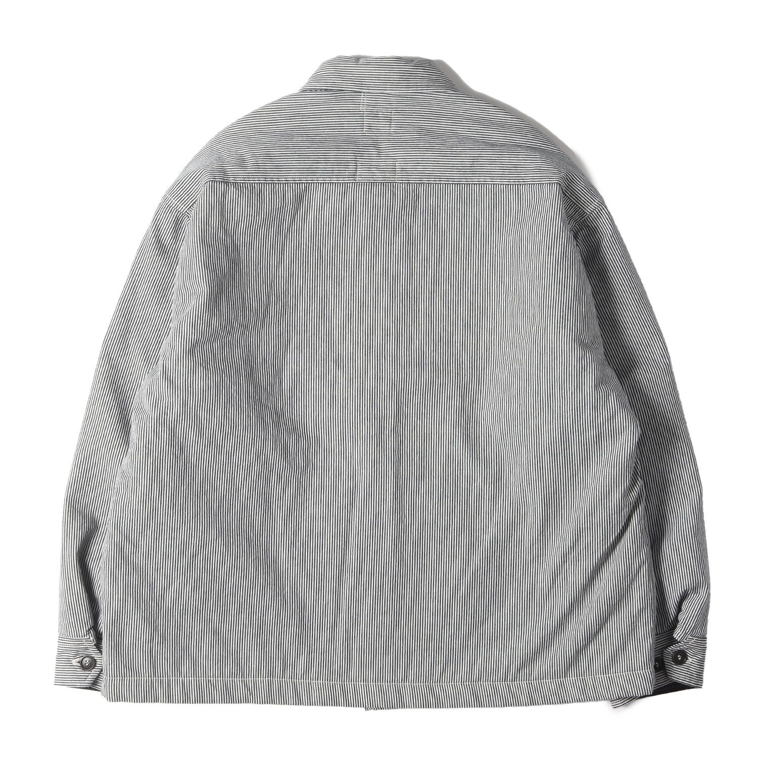 新品】DESCENDANT ディセンダント ジャケット ネイビー ホワイト