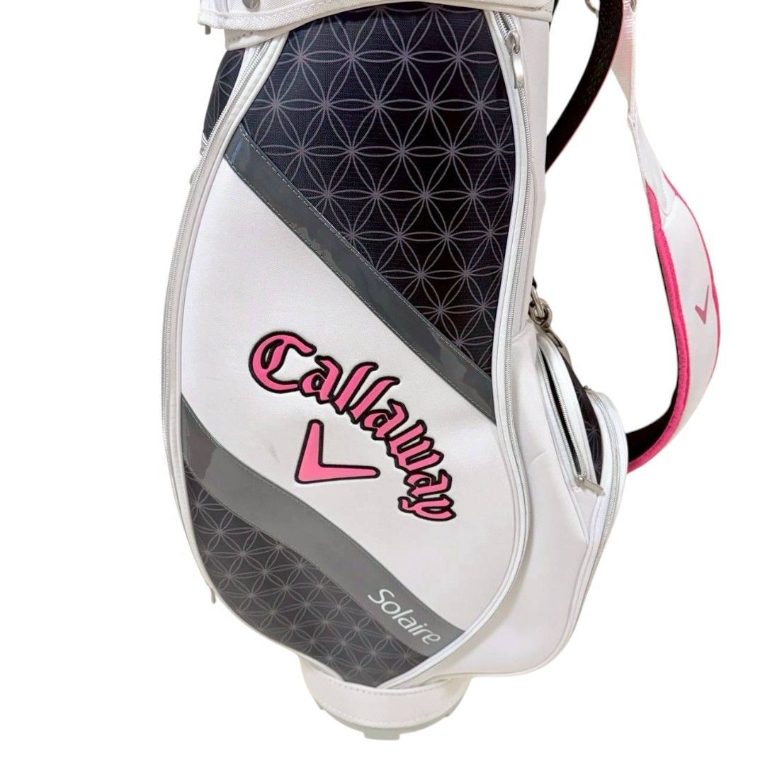 Callaway Solaire キャディバッグ ホワイト 775 - メルカリ