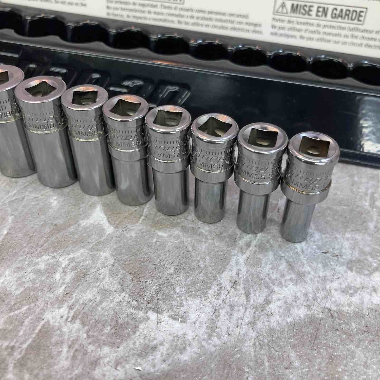 中古品】snap-on/スナップオン セミディープソケット 12ピースセット 1