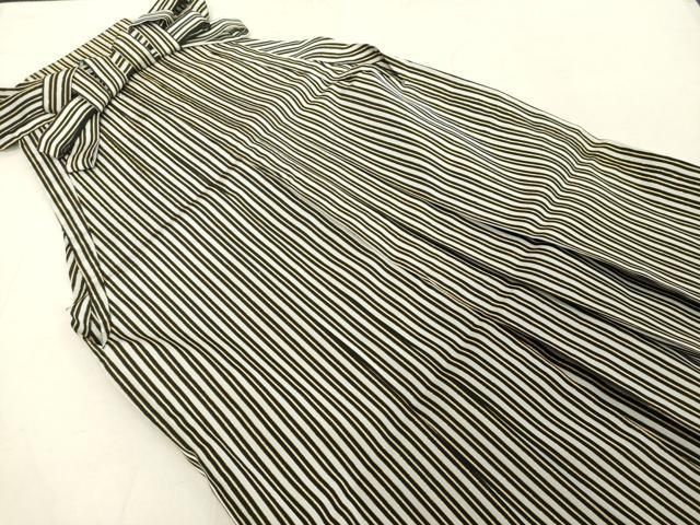 平和屋着物□男性 行灯袴 間道 金彩 正絹 逸品 DABA5143cd - メルカリ