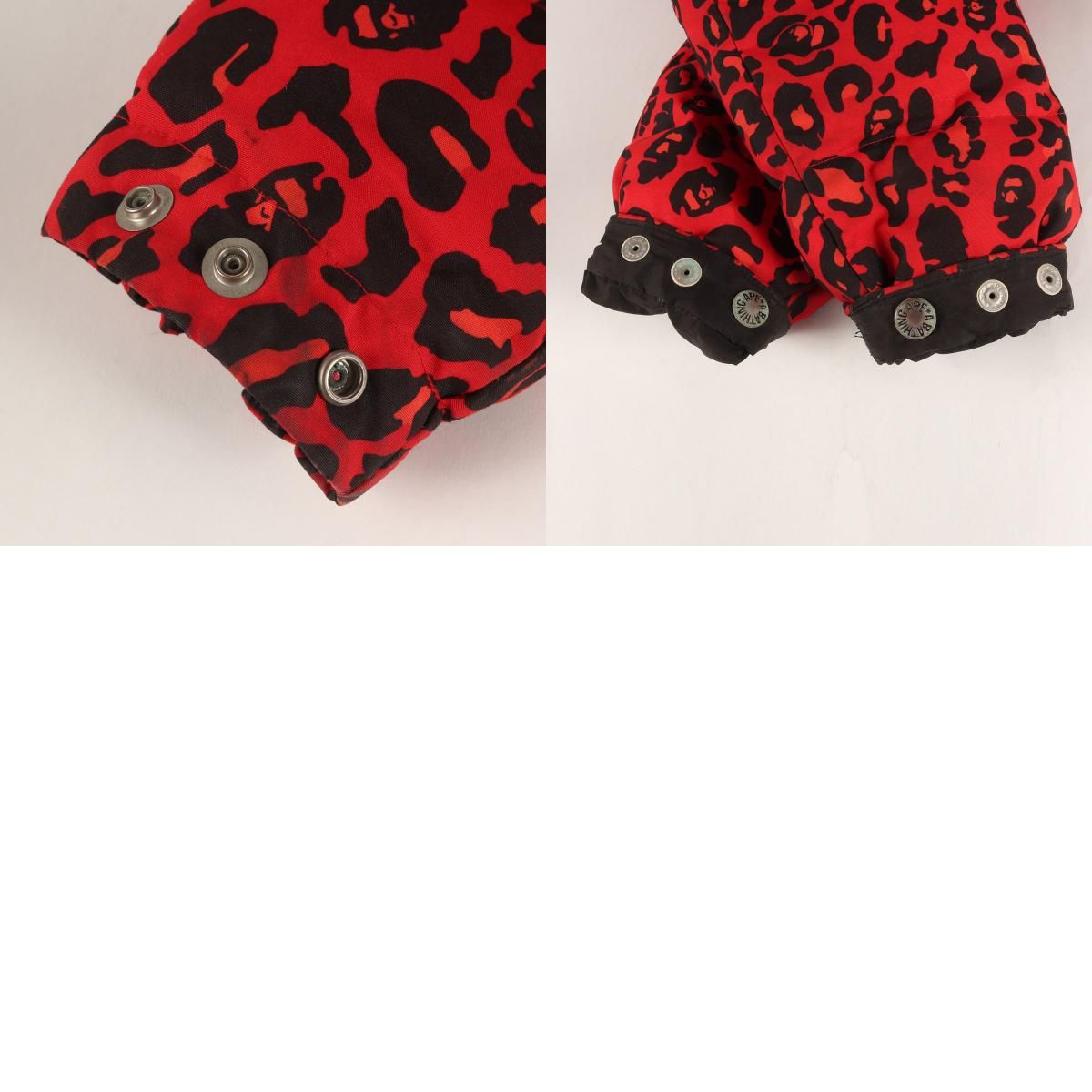 A BATHING APE ア ベイシング エイプ ジャケット レッド サイズ:S
