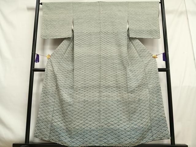 平和屋着物□上質な小紋 青海波 正絹 逸品 AABE3268oa - メルカリ