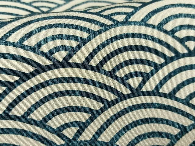 平和屋着物□上質な小紋 青海波 正絹 逸品 AABE3268oa - メルカリ