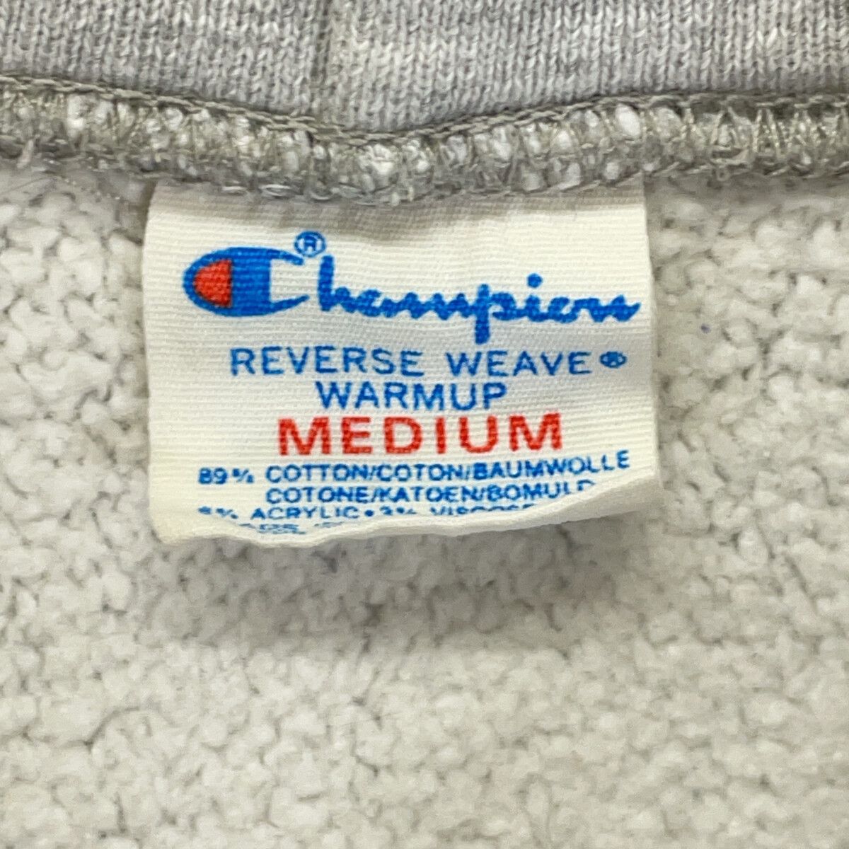 チャンピオン　80sリバースウィーブ　霜降りグレー　パーカー　トリコタグ 中古・古着通販】Champion REVERSE WEAVE (チャンピオン リバース