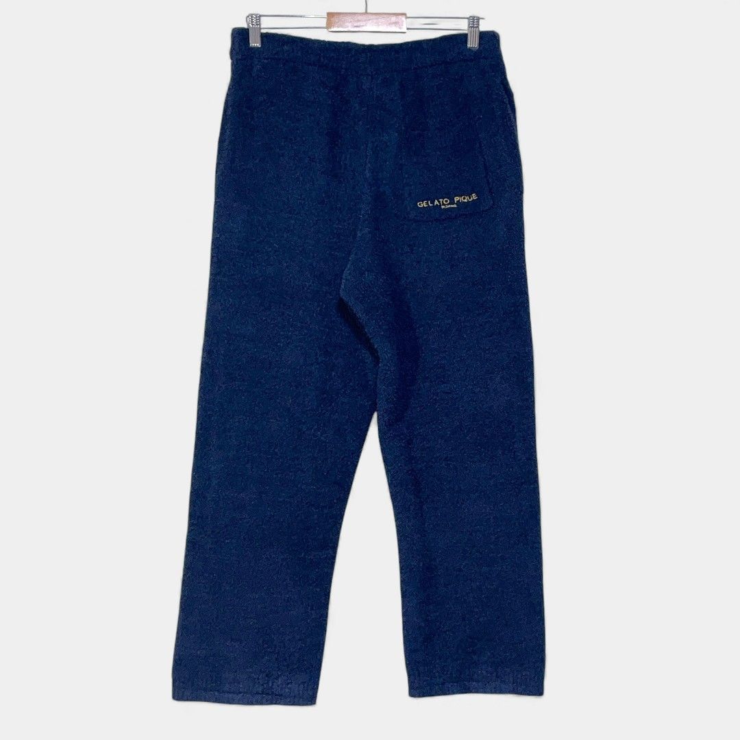 ジェラピケ ネイビー パウダー ダイナソー プルオーバー ロングパンツ