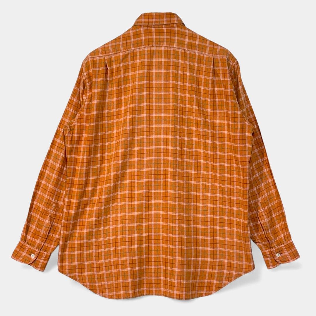 カールヘルム オレンジ チェック ベア ワッペン 長袖シャツ - メルカリ