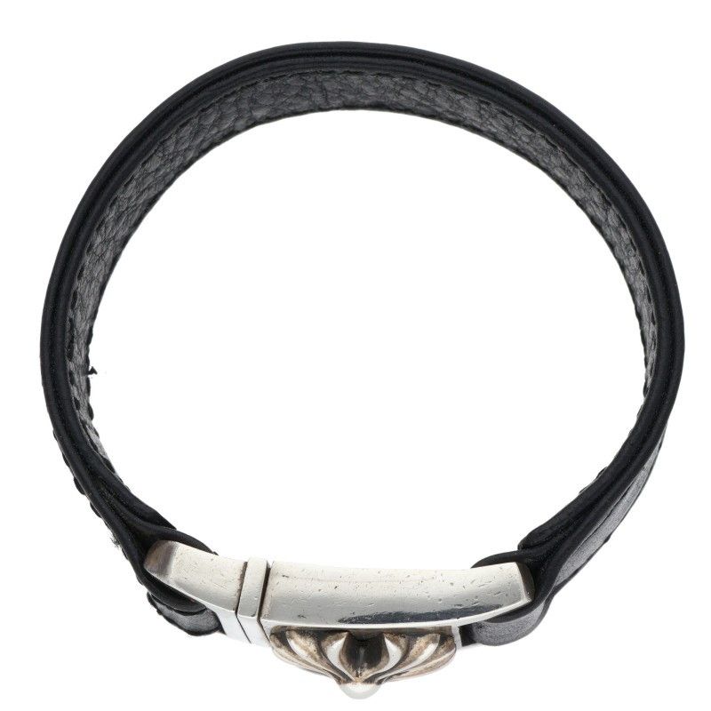 クロムハーツ HARNESS CLASP/ハーネスクラスプ レザーブレスレット