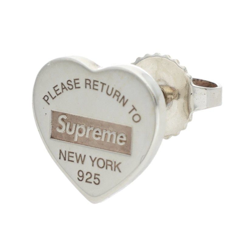 シュプリーム ×ティファニー TIFFANY&Co. リターン トゥ ハートタグ