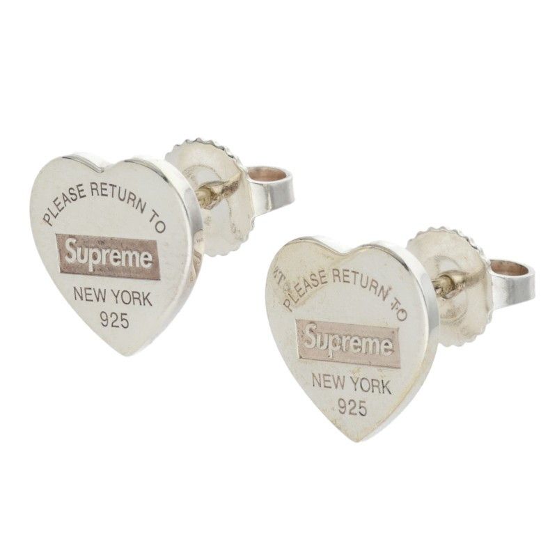 シュプリーム ×ティファニー TIFFANY&Co. リターン トゥ ハートタグ