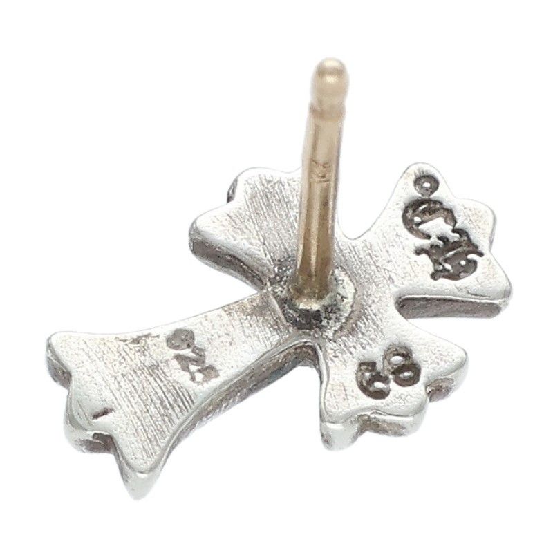 クロムハーツ CH CRSS 2 FAT/CHクロスファットスタッド シルバーピアス