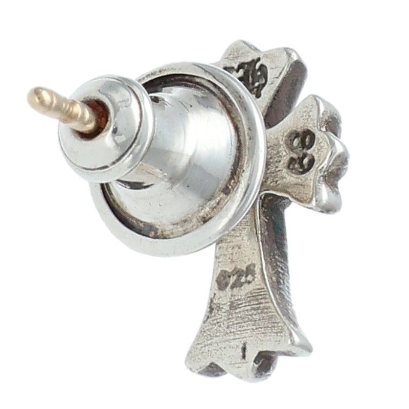 クロムハーツ CH CRSS 2 FAT/CHクロスファットスタッド シルバーピアス