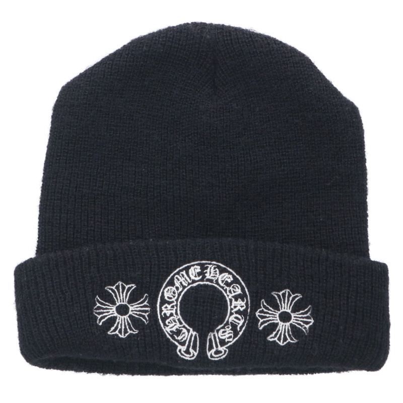 クロムハーツ WOOL WATCH CAP/ウールワッチキャップ ホースシューCH