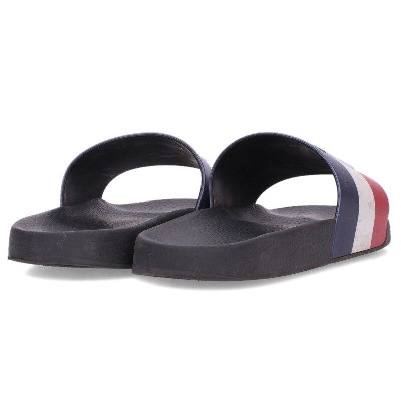 MONCLER トリコロール サンダル 中古・古着通販】MONCLER (モンクレール) ビーチサンダル トリコロール