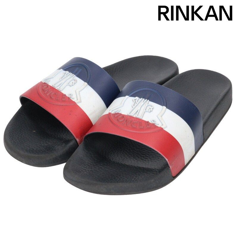モンクレール トリコロールロゴサンダル メンズ ※12/28～1/6 発送