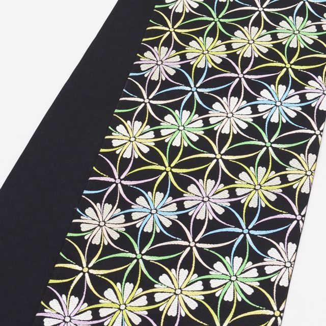 中古】 袋帯 リサイクル 正絹 フォーマル カジュアル 交織 風季七宝