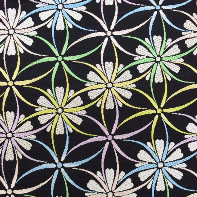 中古】 袋帯 リサイクル 正絹 フォーマル カジュアル 交織 風季七宝