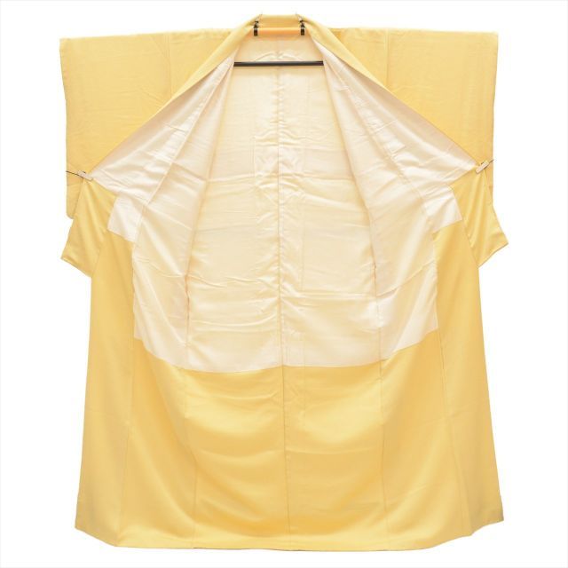 リサイクル着物 色無地 正絹 身丈163cm L 裄65cm 仕立て上がり