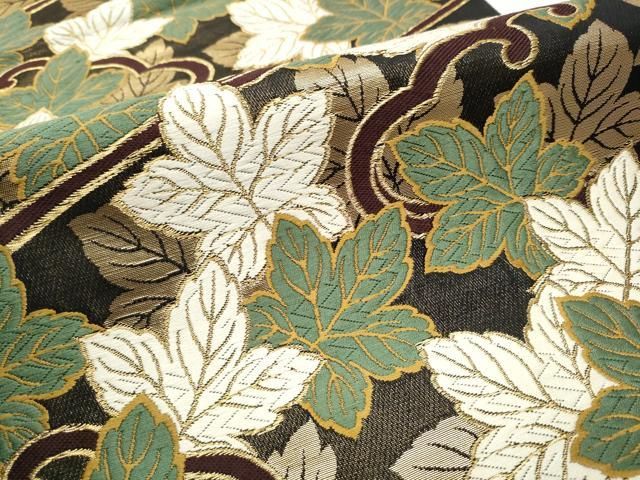 平和屋着物○ファッションデザイナー 花井幸子 六通柄袋帯 唐織 流水舞