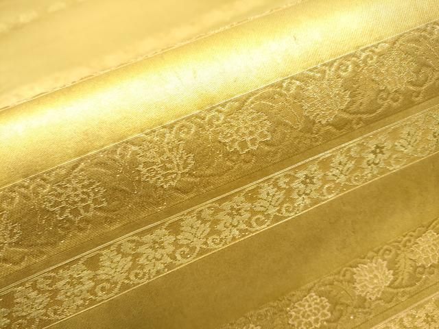 平和屋着物○西陣織 陰山織物謹製 箔屋清兵衛 六通柄袋帯 名物裂間道