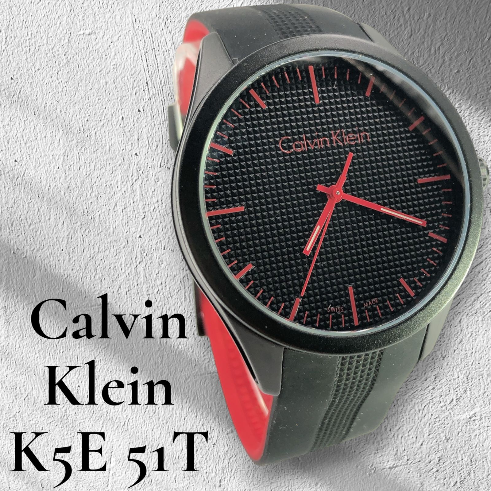 Calvin Klein カルバン・クライン メンズ腕時計 ラウンド クォーツ 