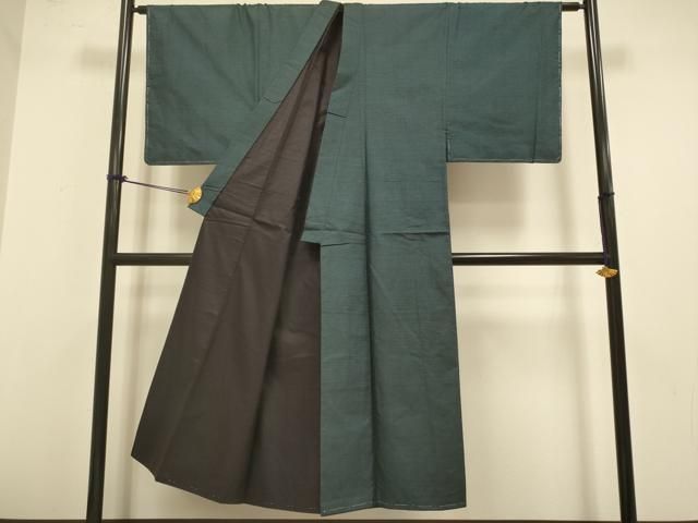 平和屋着物●男性　本場大島紬　100亀甲　総詰め　正絹　逸品　DAAZ5070du 平和屋着物○男性 本場大島紬 アンサンブル 100亀甲 総詰め 正絹 逸品