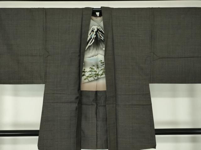 平和屋着物○男性 本場大島紬 アンサンブル 総絣 正絹 逸品 DABA1519ps