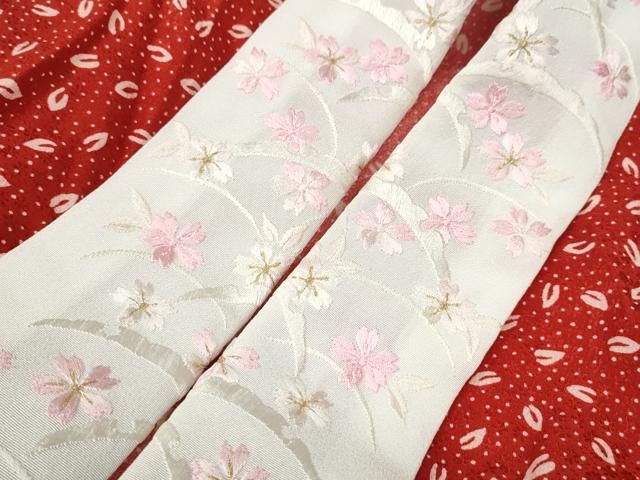 平和屋着物○ファッションデザイナー 花井幸子 振袖用長襦袢 無双