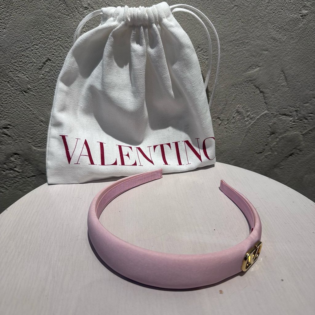 VALENTINO ヴァレンティノ Head Band カチューシャ ピンク size