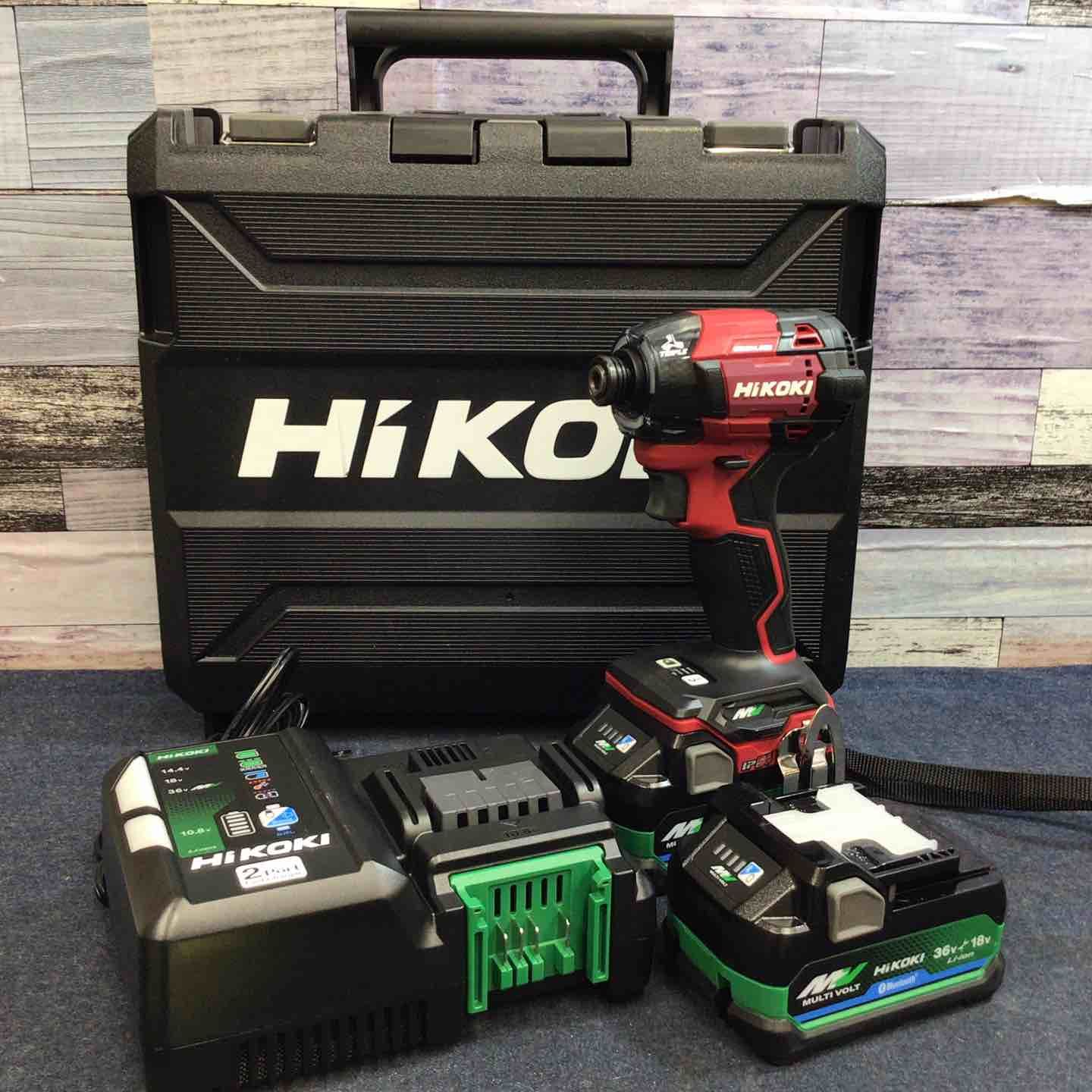 未使用品】☆ハイコーキ HIKOKI 36V コードレスインパクトドライバ 