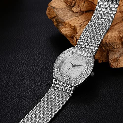 セイコー アナログ クォーツ時計: メンズ四角ウォッチ ジルコニア