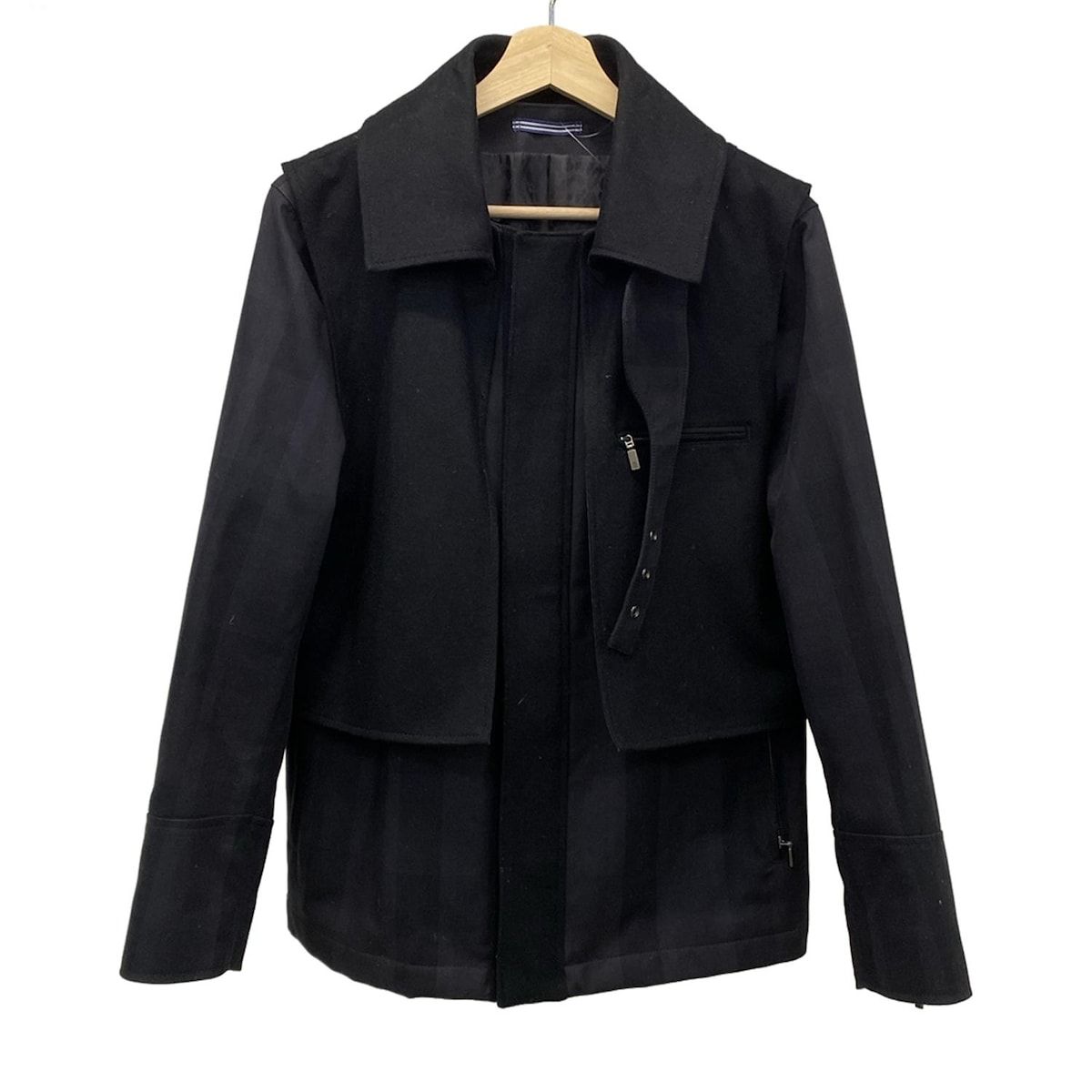 LANVIN en Bleu(ランバンオンブルー) ブルゾン サイズ48 XL レディース