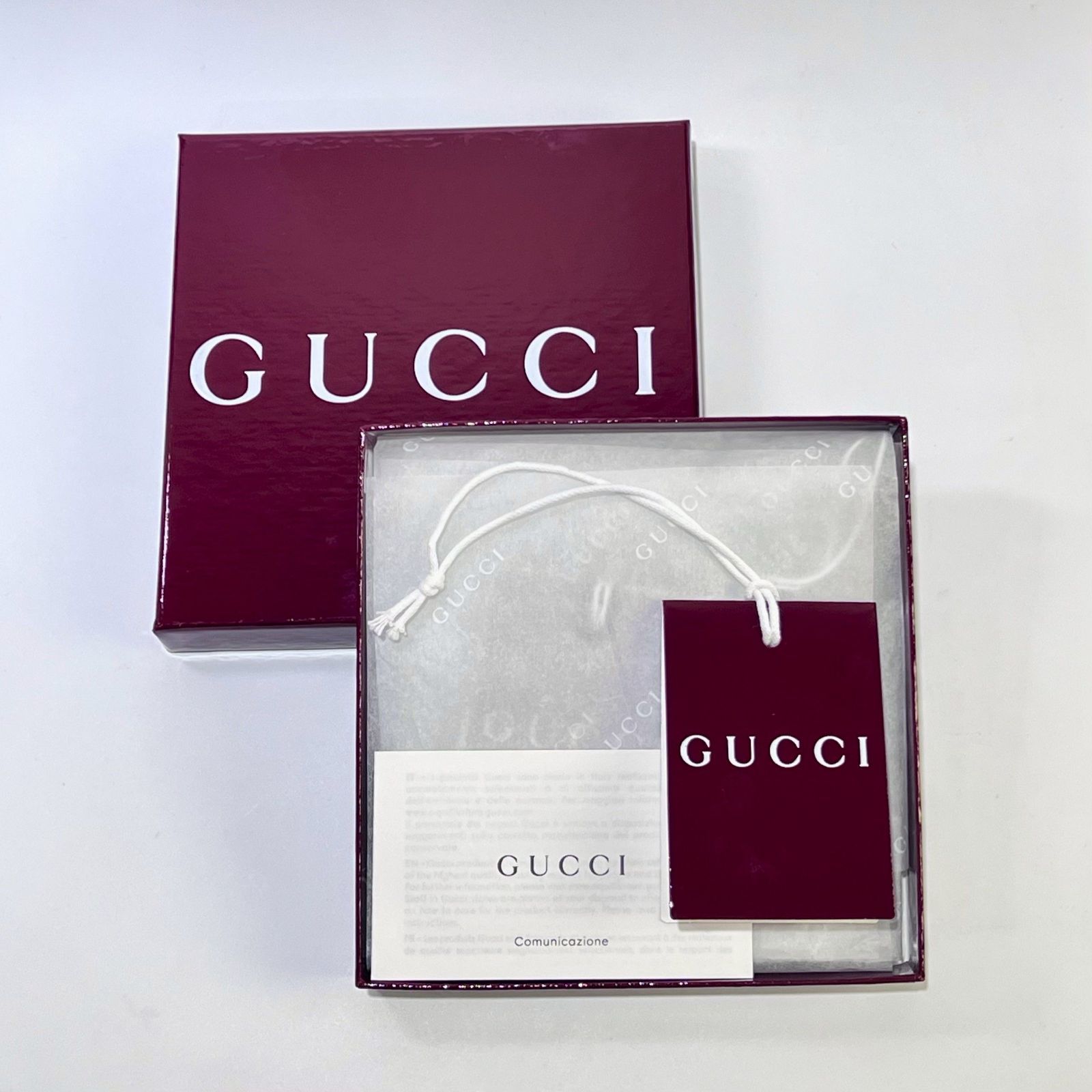 GUCCI グッチ 日本限定 ヒグチユウコ コットン ハンカチ ミニスカーフ