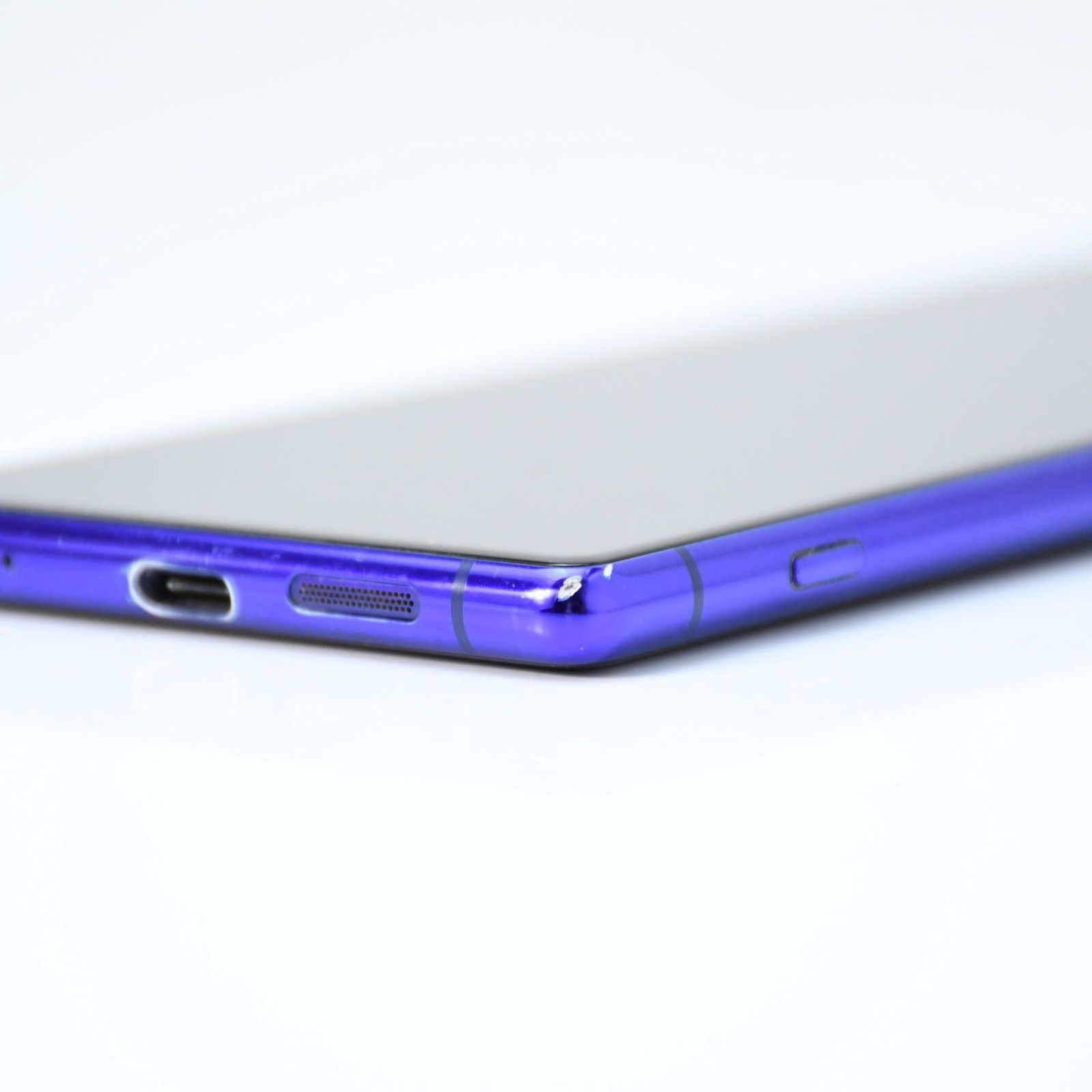訳あり＊液晶美品】au SIMフリー Xperia 1 SOV40 パープル - メルカリ