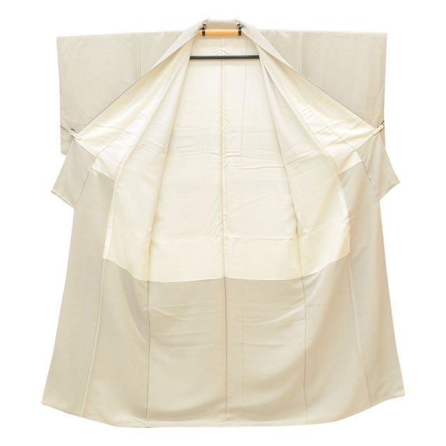 はな♡プロフご一読を ◆685と610の2点◆未使用◆正絹袷色無地　紋縮緬 中古】 リサイクル着物 色無地 無地 正絹 Mサイズ ちょっとふくよかL