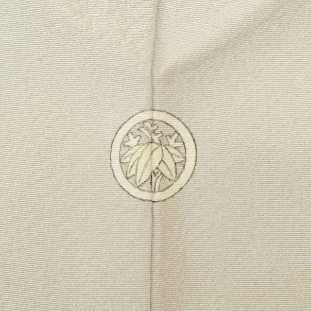 中古】 リサイクル着物 色無地 無地 正絹 Mサイズ ちょっとふくよかL