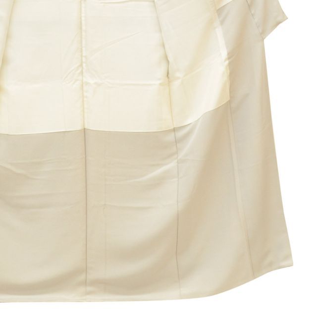 中古】 リサイクル着物 色無地 無地 正絹 Mサイズ ちょっとふくよかL