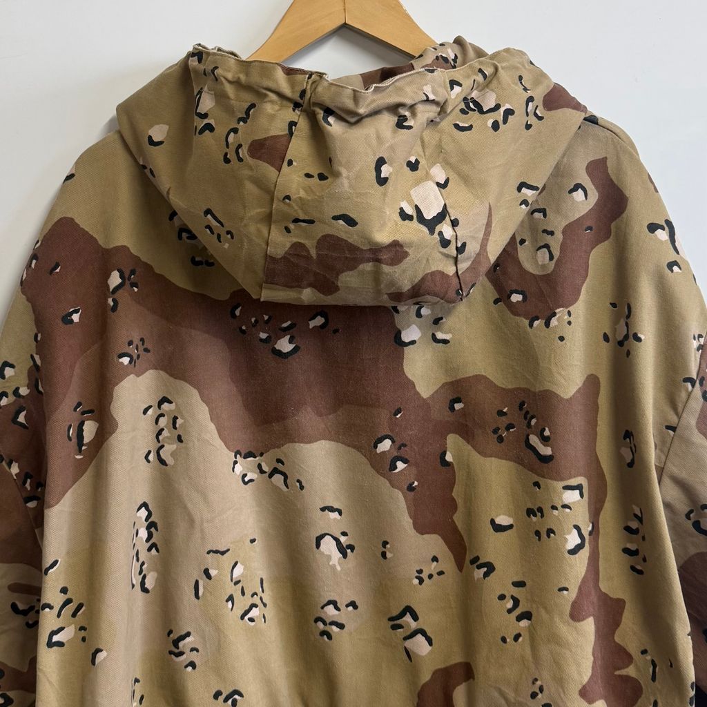 USA製 BDU アノラックパーカー チョコチップカモ カモフラ 迷彩柄 多色